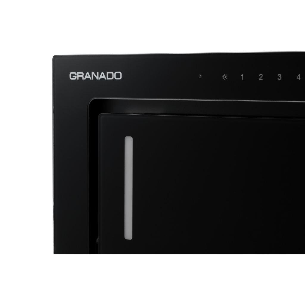 Витяжка кухонна GRANADO Palamos 1614-1200 black glass (GCH476411)