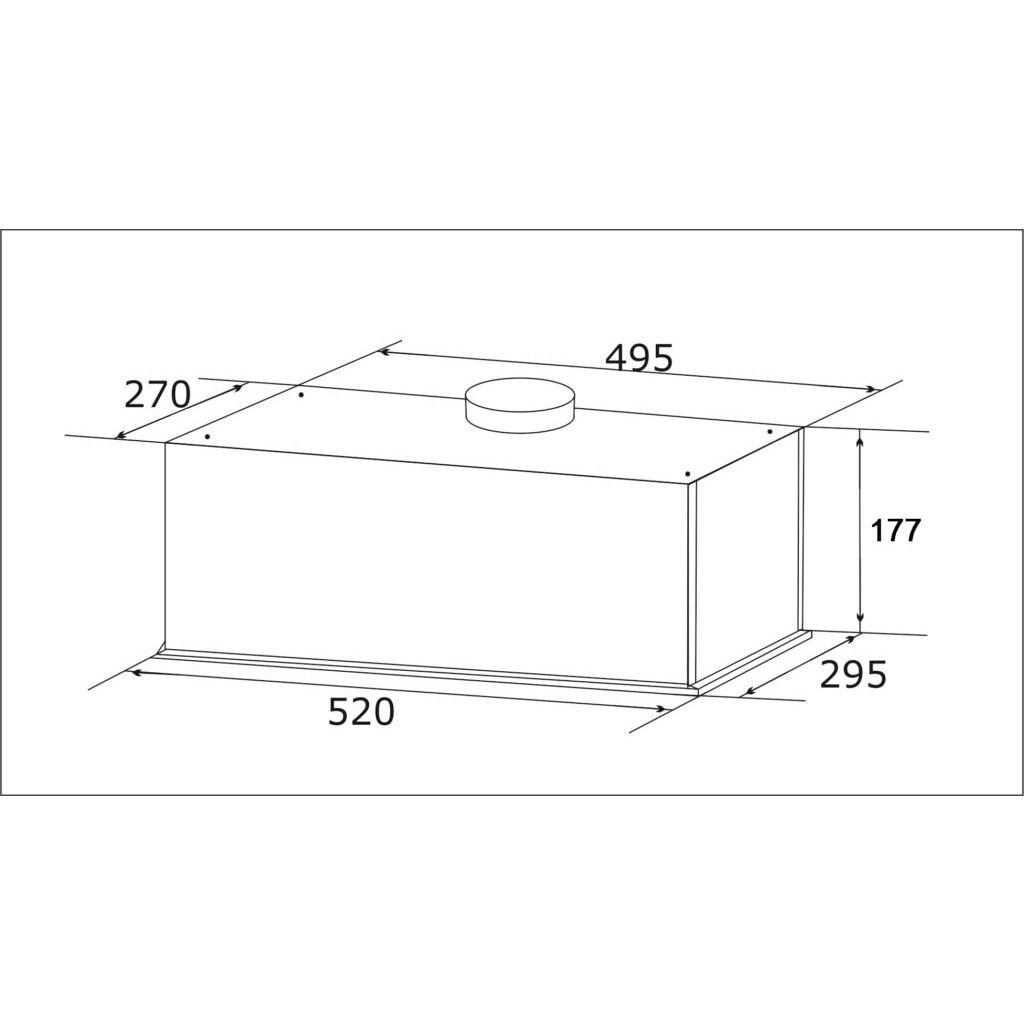 Витяжка кухонна GRANADO Palamos 4613-700 White glass (GCH461370055)