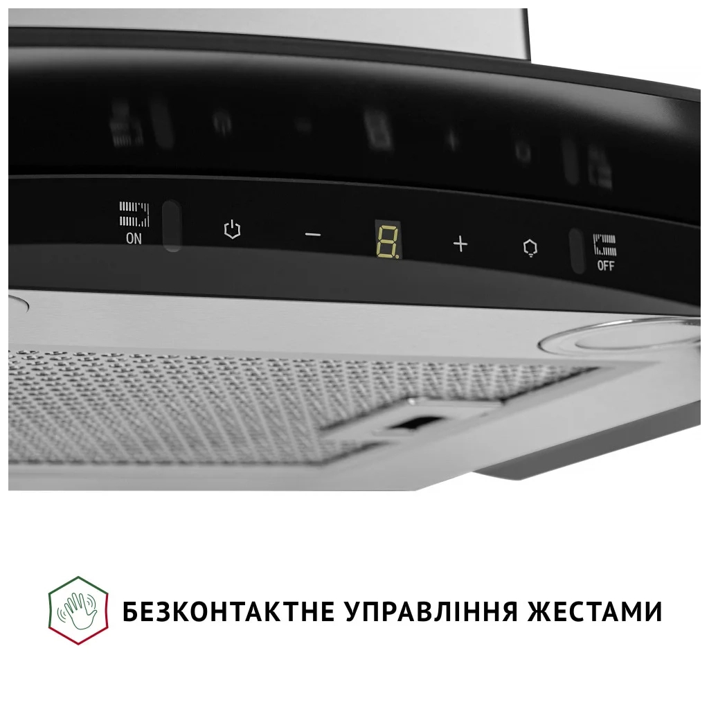 Витяжка кухонна Perfelli GRASSI 6PWX INOX