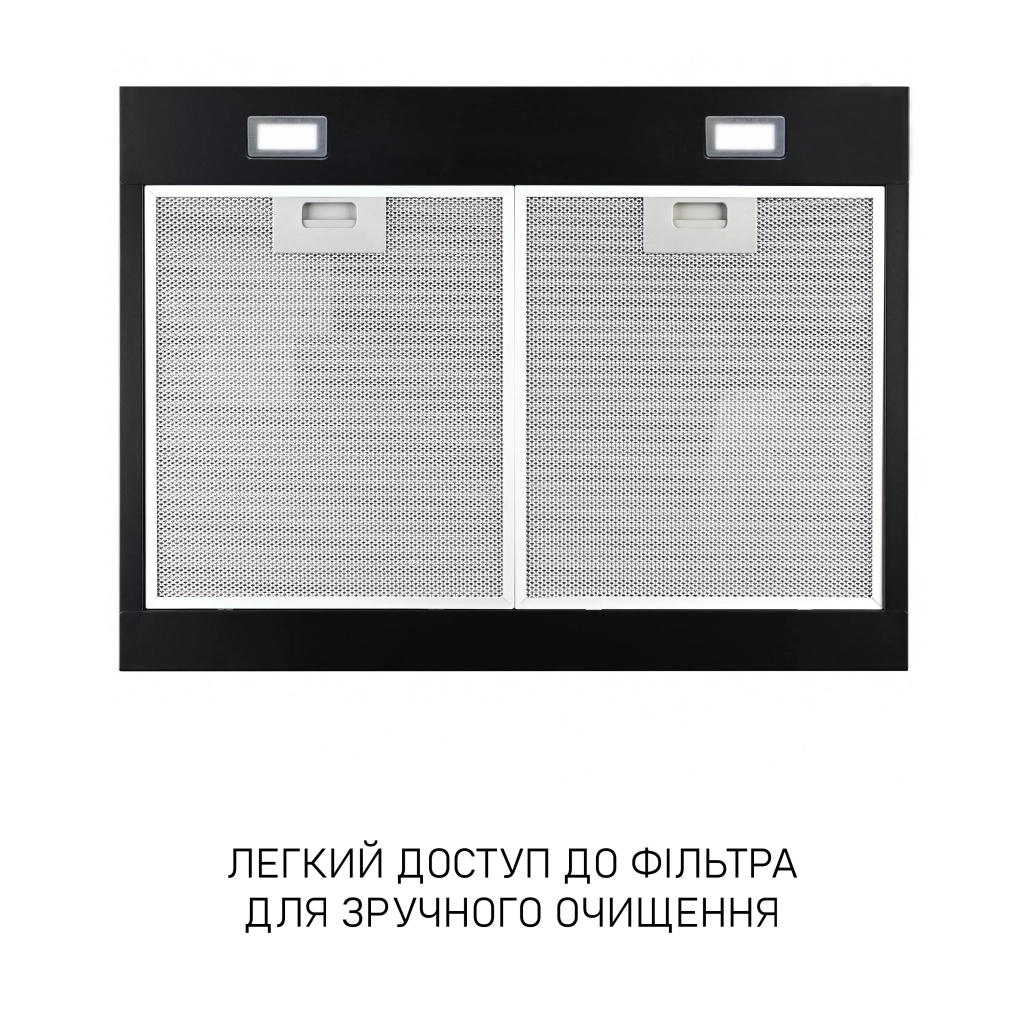 Витяжка кухонна Minola HPLS 612 BL