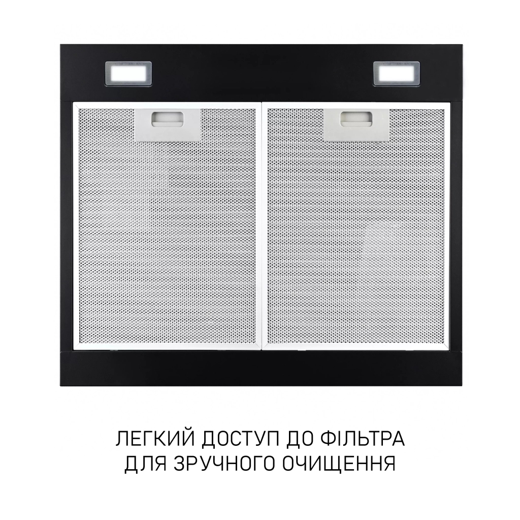 Витяжка кухонна Minola HPLS 512 BL