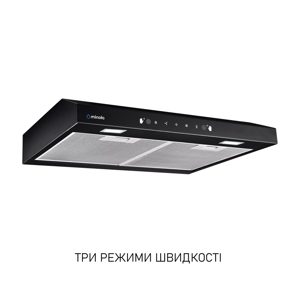 Витяжка кухонна Minola HPLS 512 BL