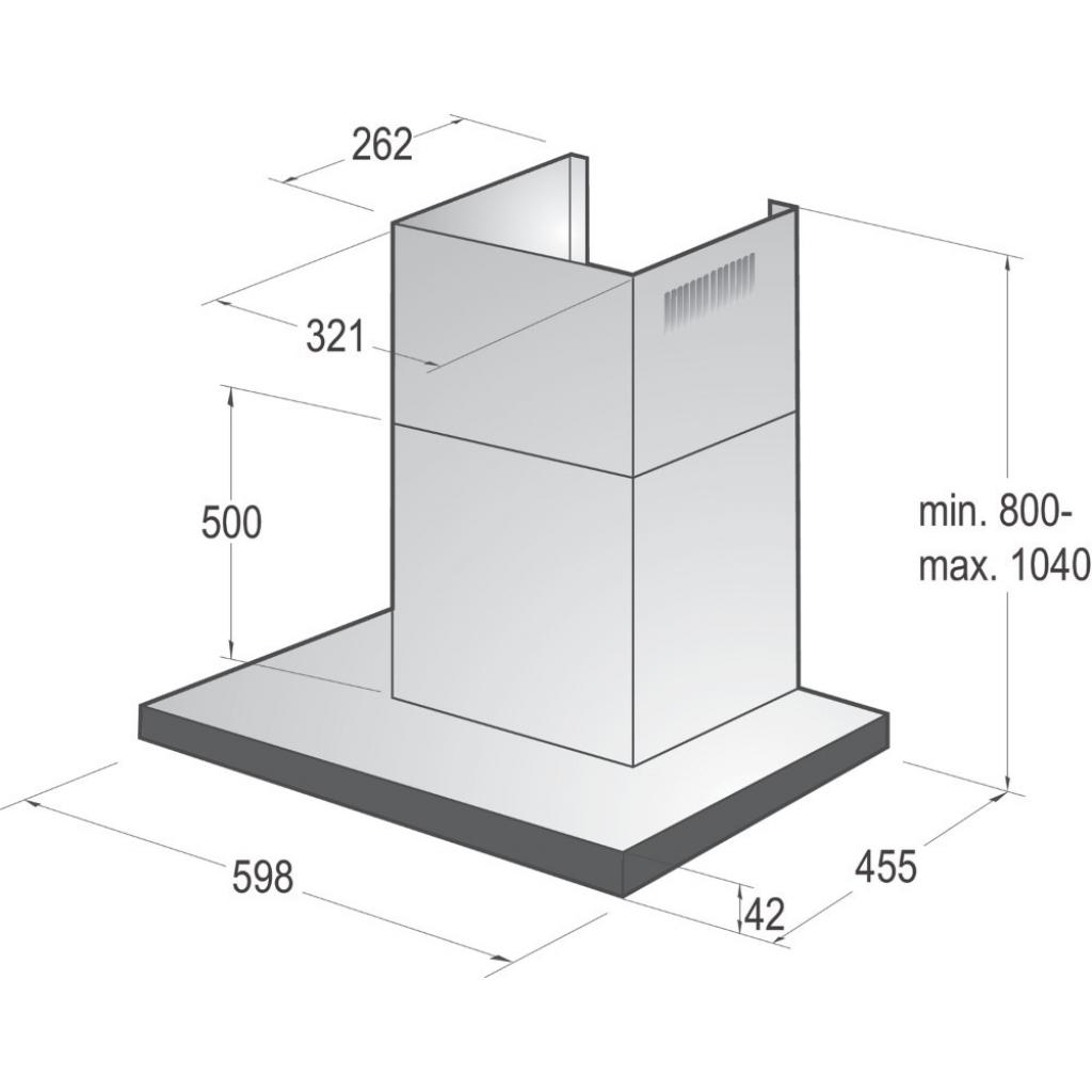 Витяжка кухонна Gorenje WHT6SYW