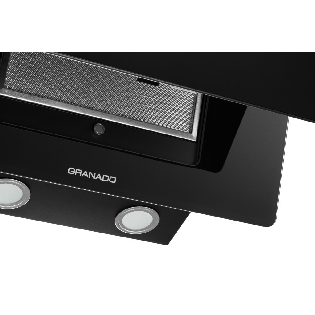 Витяжка кухонна GRANADO Vivares 1614-1200 black glass (GCH336411)