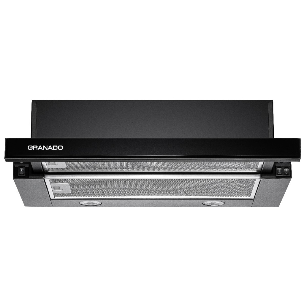 Витяжка кухонна GRANADO Telde 603-700 black glass (GCH16311)