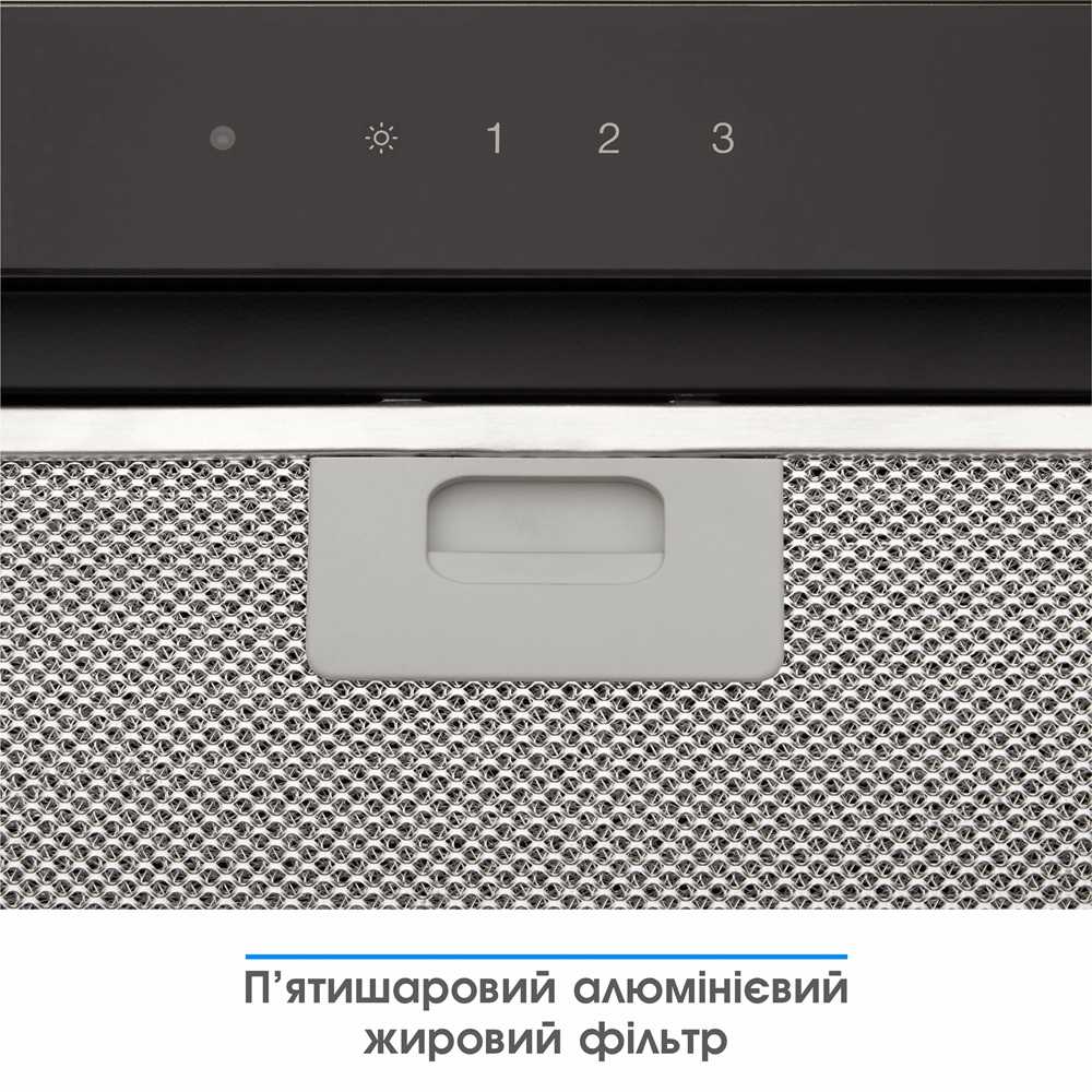 Витяжка Eleyus GEMINI 800 LED 52 BL