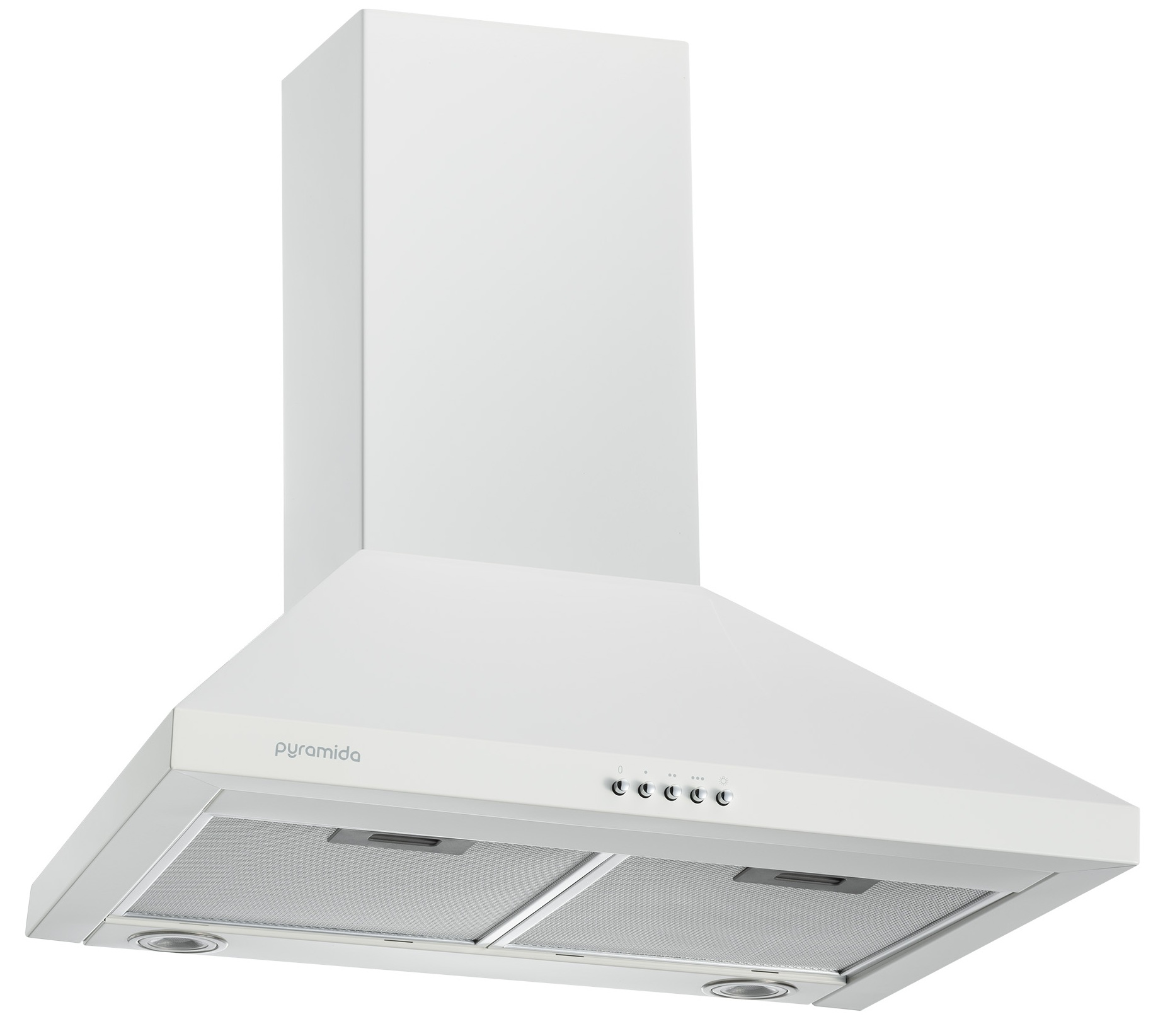 Витяжка Pyramida KX 60 (1000) B WH