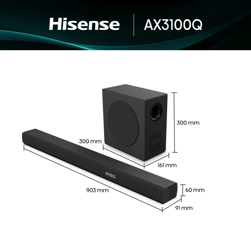 Саундбар Hisense AX3100Q 