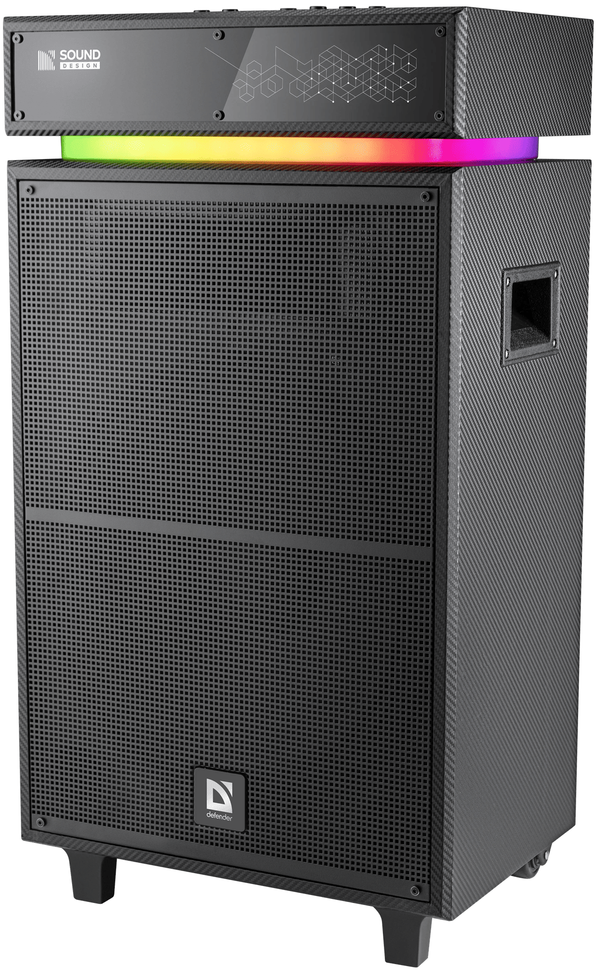 Портативна акустика Defender Sound Factory 140Вт Black (65093) 
