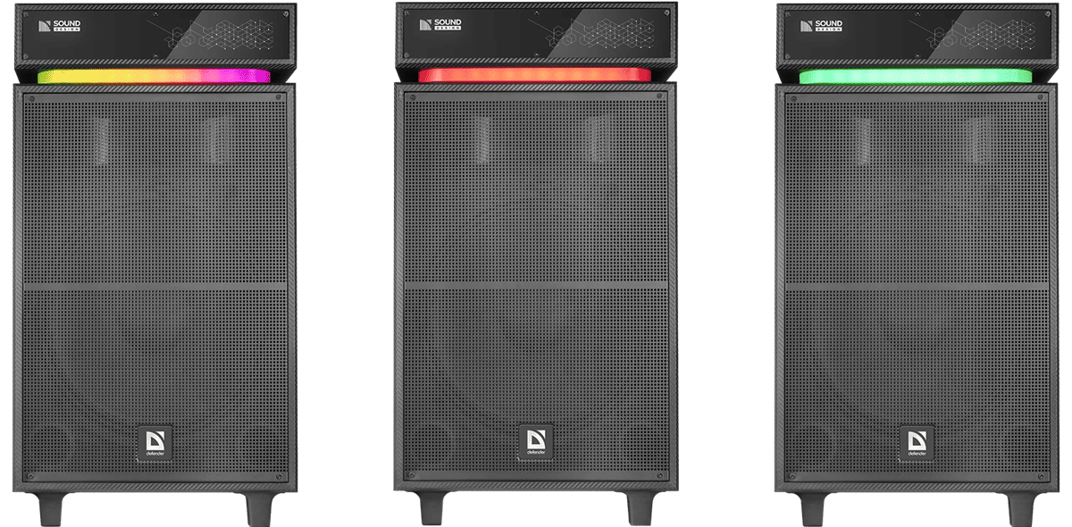 Портативна акустика Defender Sound Factory 140Вт Black (65093) 