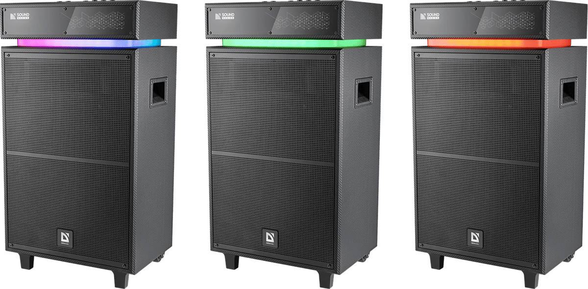 Портативна акустика Defender Sound Factory 140Вт Black (65093) 