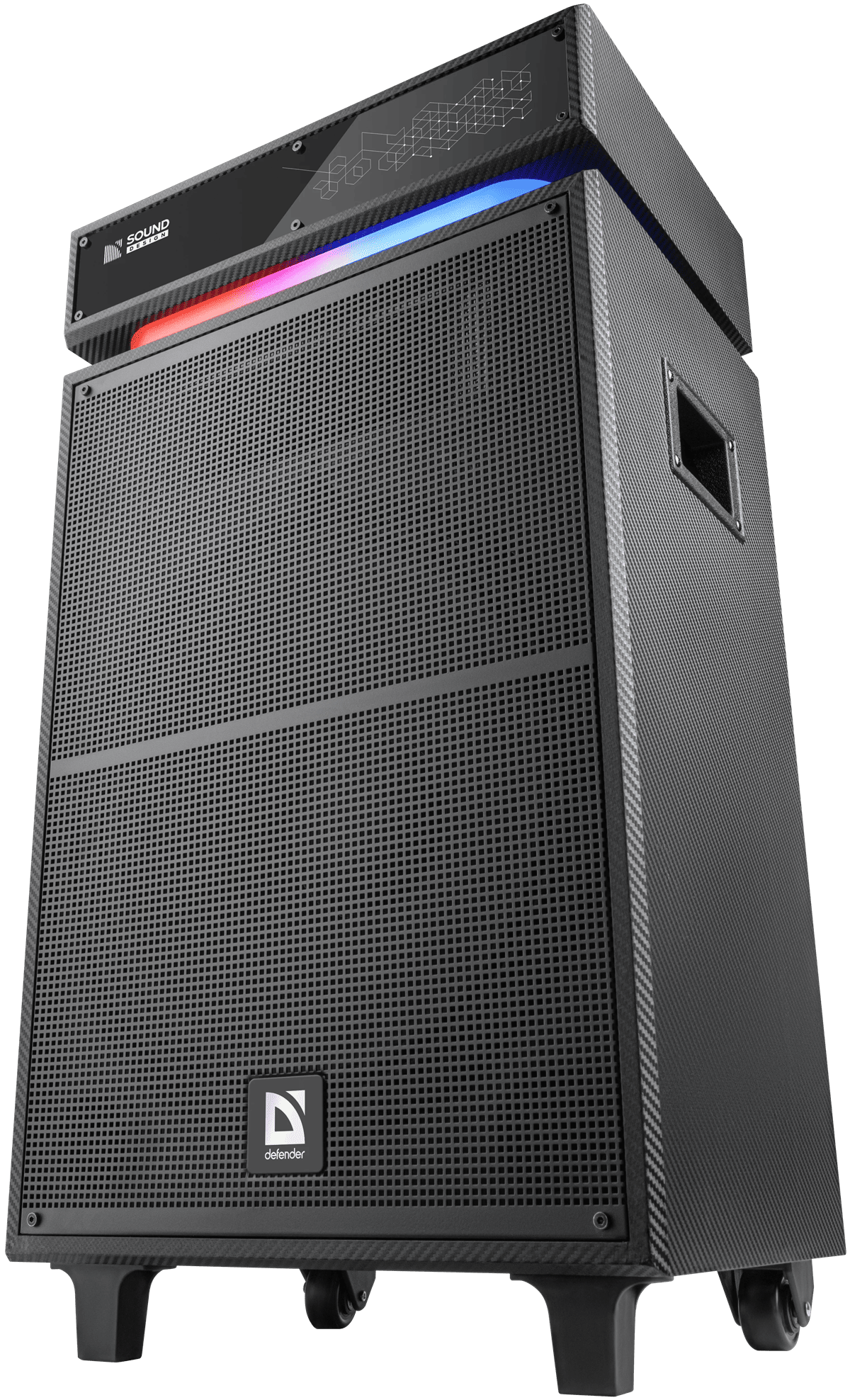 Портативна акустика Defender Sound Factory 140Вт Black (65093) 