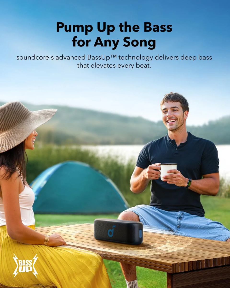 Портативна акустика Anker SoundСore Select 2S Black