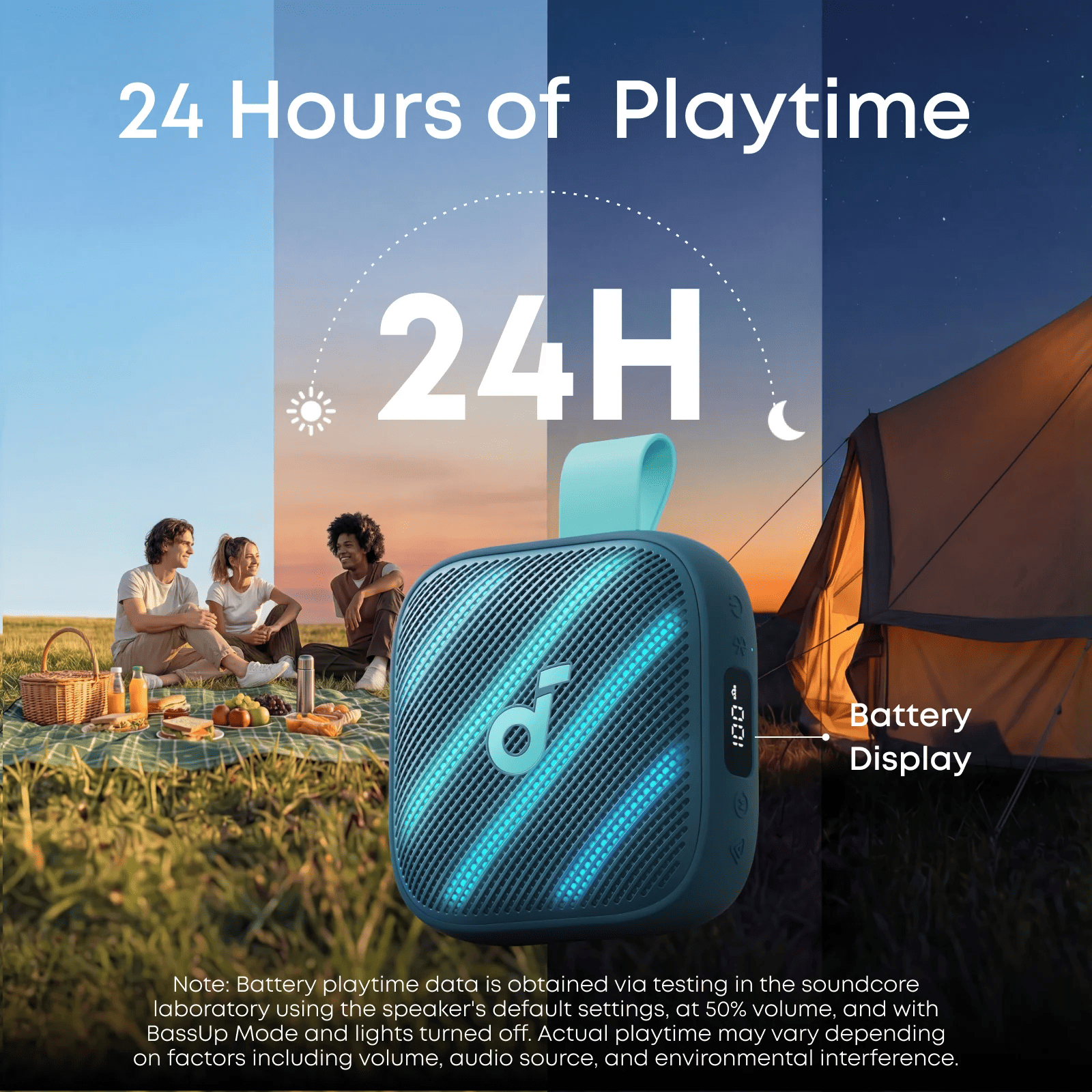 Портативна акустика Anker SoundСore Boom Go 3i Blue