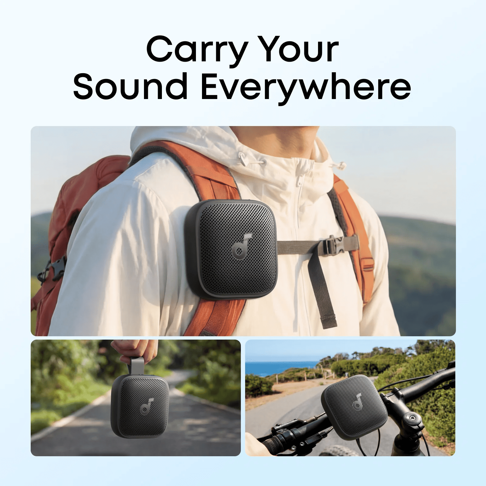 Портативна акустика Anker SoundСore Boom Go 3i Black