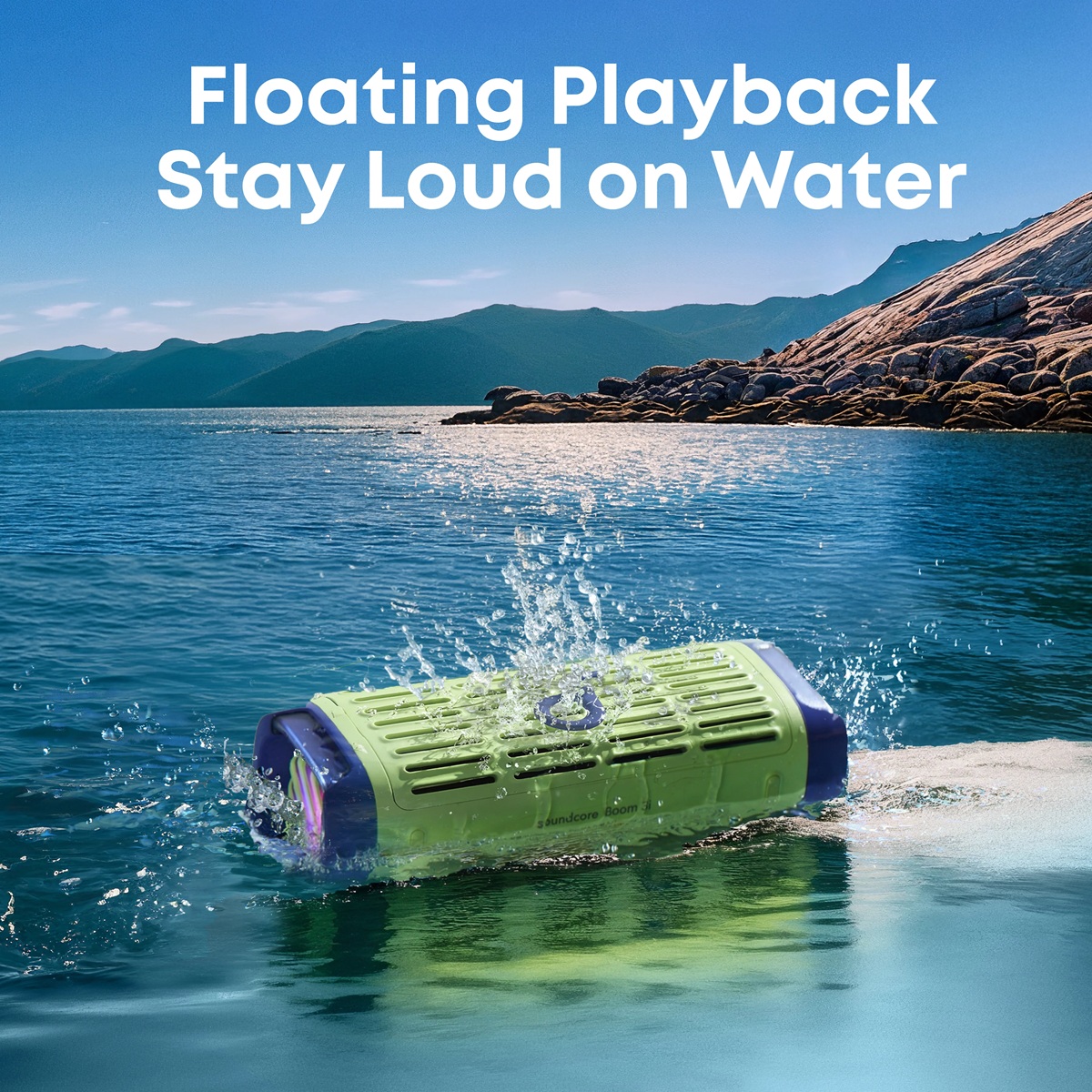 Портативна акустика Anker SoundСore Boom 3i Green