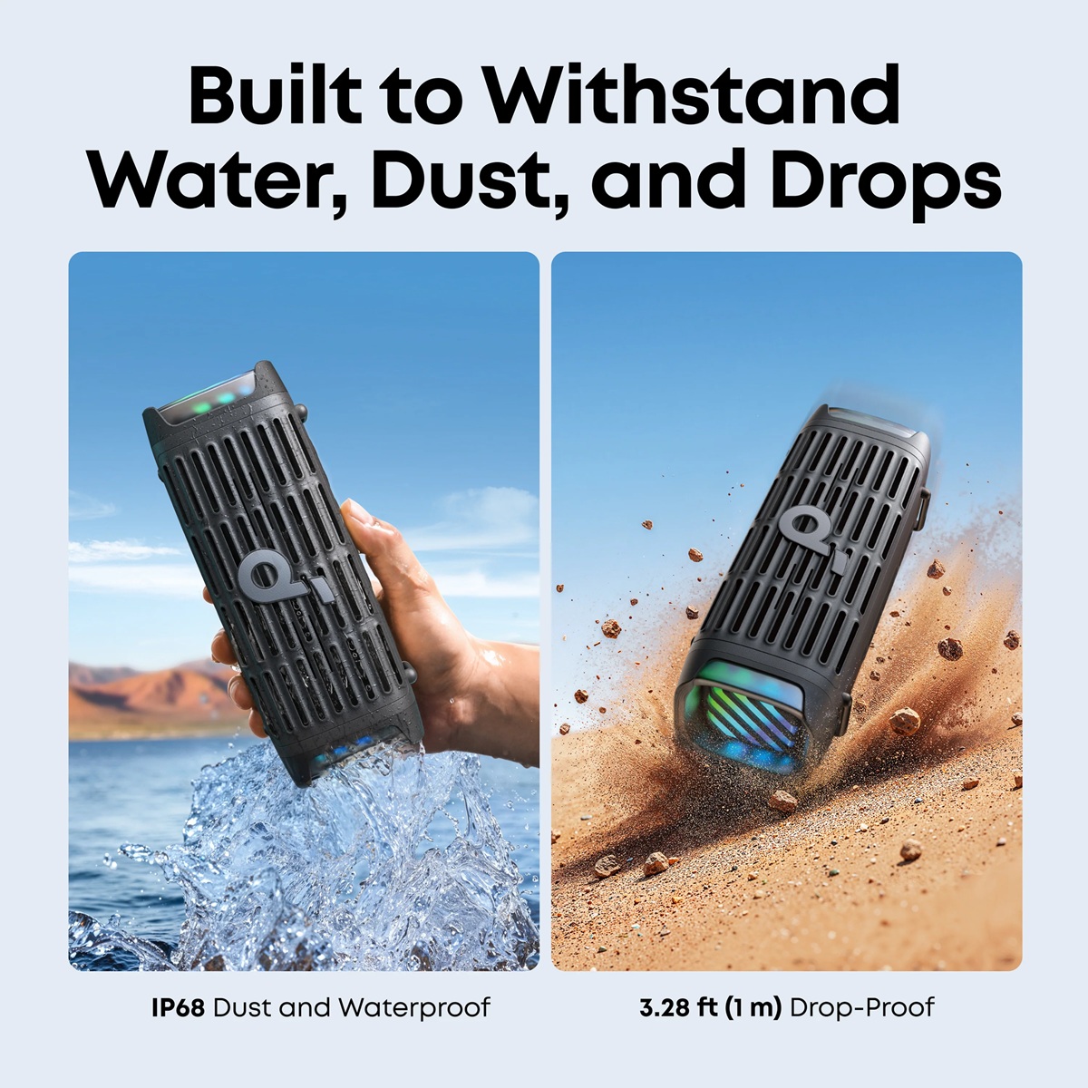 Портативна акустика Anker SoundСore Boom 3i Black