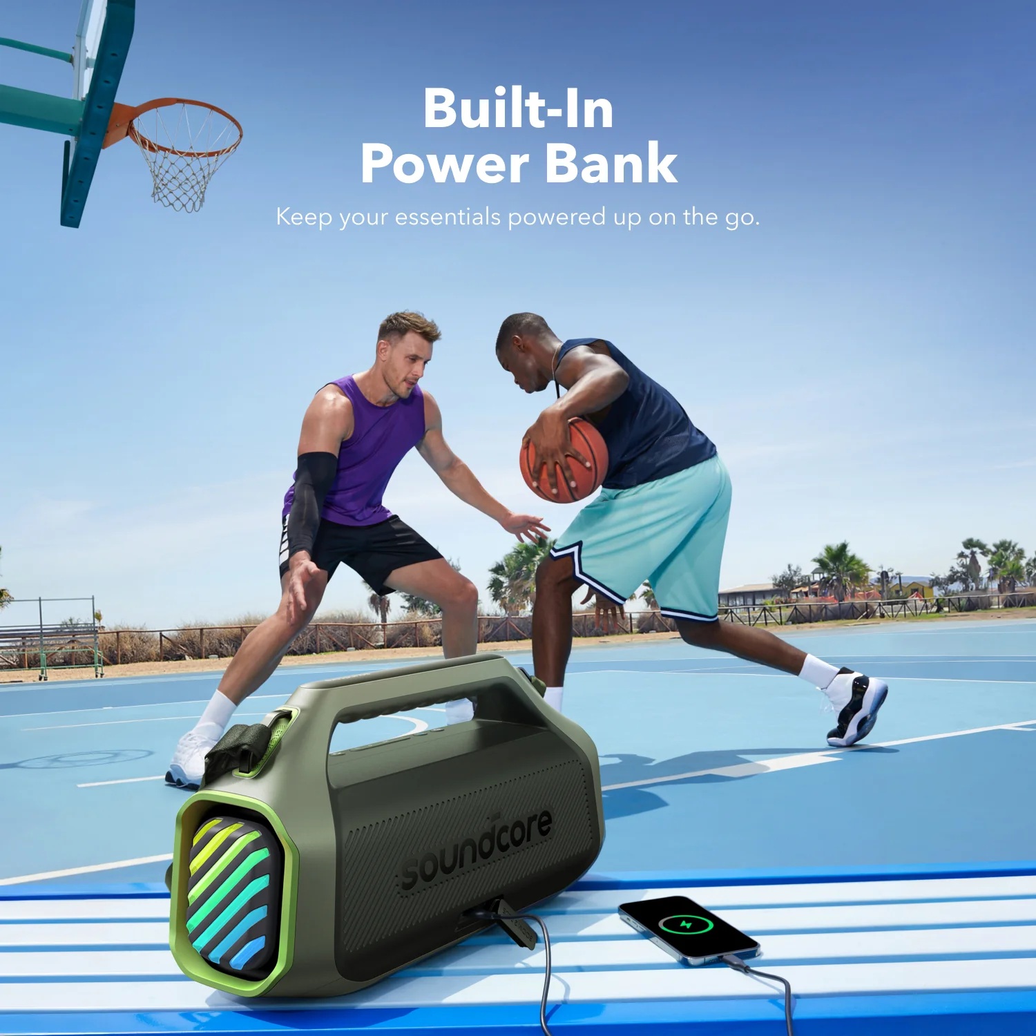 Портативна акустика Anker SoundСore Boom 2 Plus Green