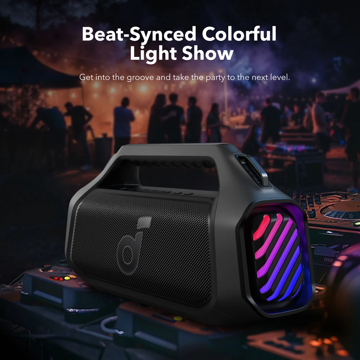 Портативна акустика Anker SoundСore Boom 2 Plus Black 