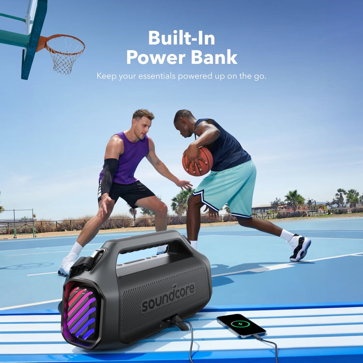 Портативна акустика Anker SoundСore Boom 2 Plus Black 