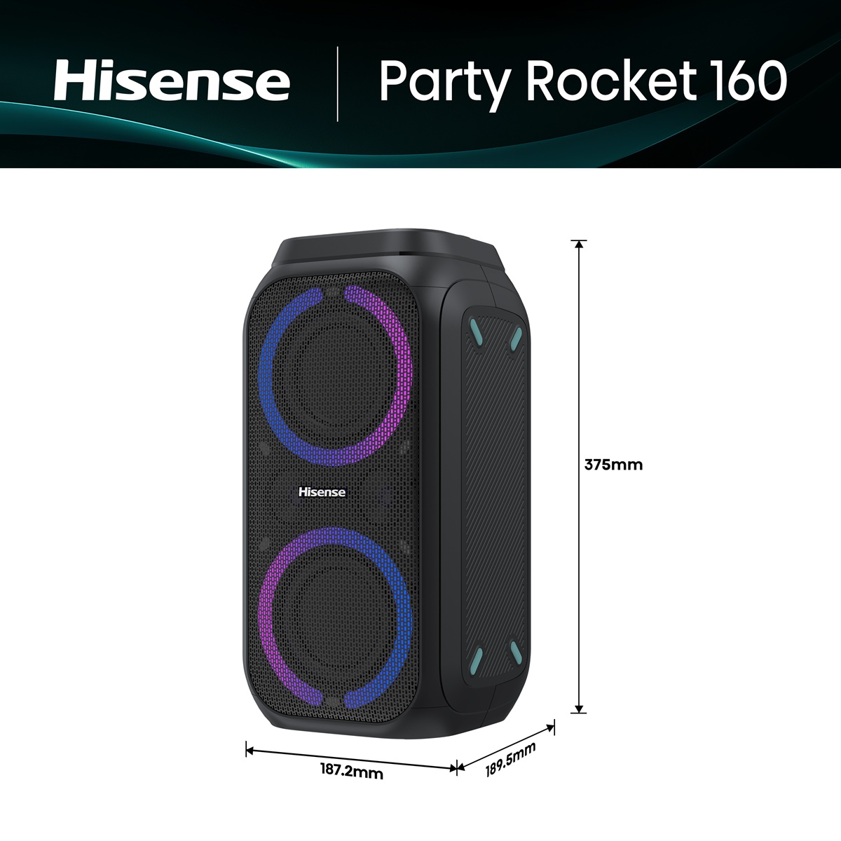 Мінісистема Hisense Party Rocket 160 