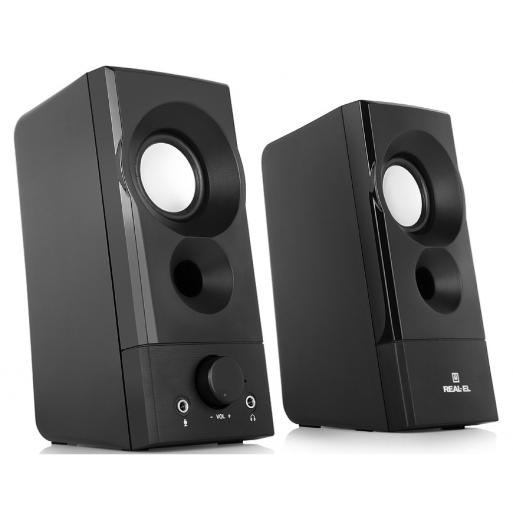 Акустична система REAL-EL S-90 Black (EL121100011)