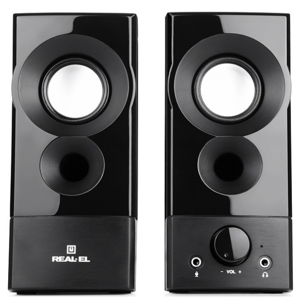 Акустична система REAL-EL S-90 Black (EL121100011)