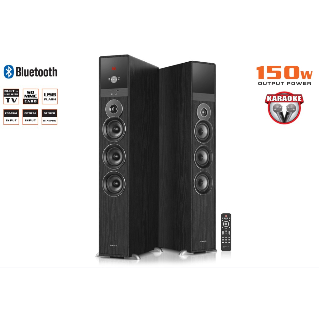 Акустична система REAL-EL S-2070 Black (EL121200007)