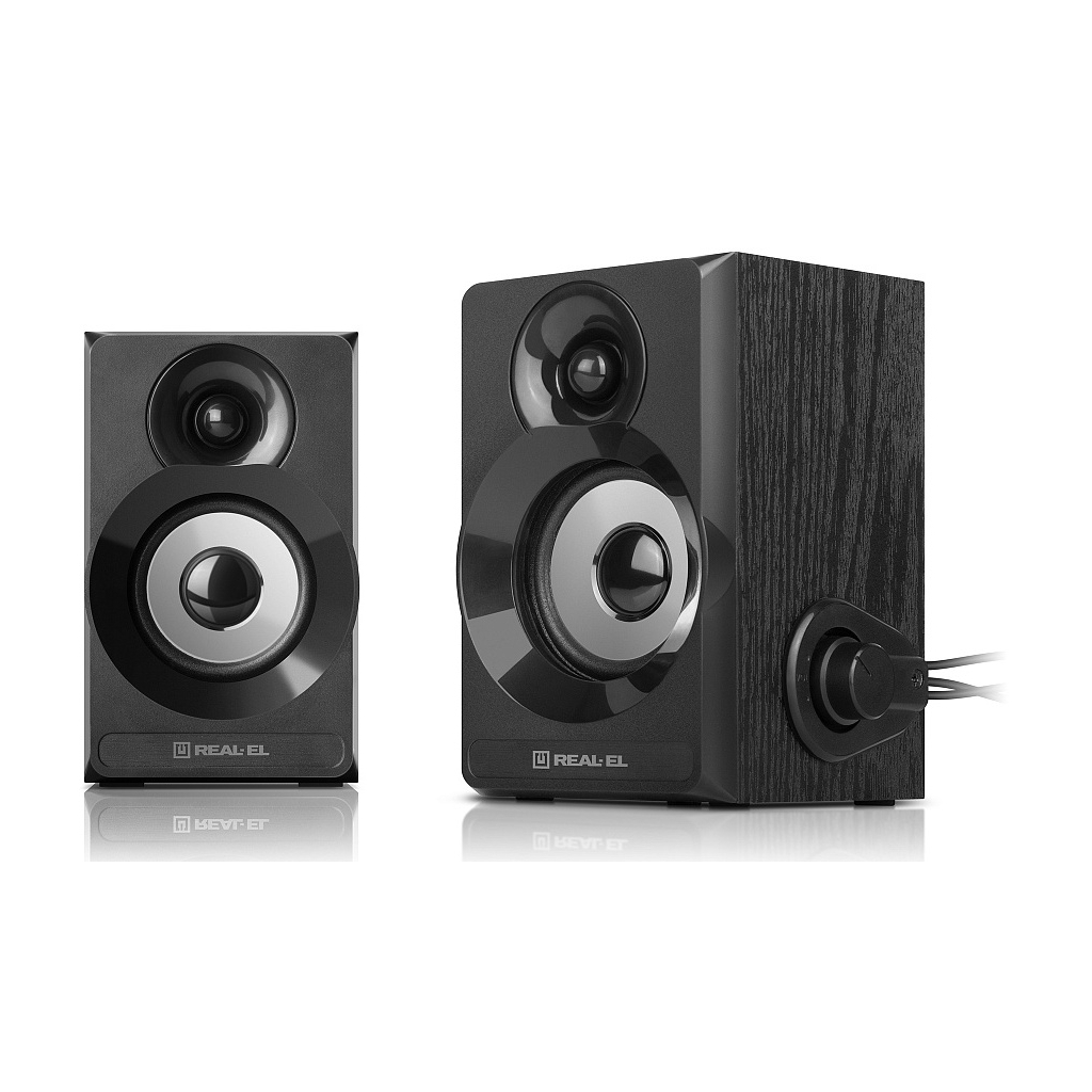Акустична система REAL-EL S-200 USB Black (EL121200008)
