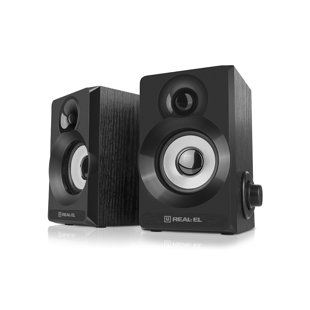 Акустична система REAL-EL S-200 USB Black (EL121200008)