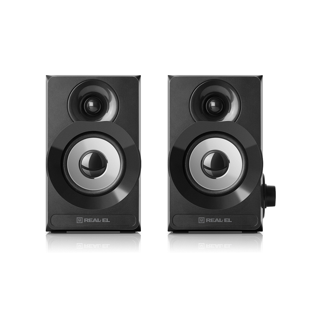 Акустична система REAL-EL S-200 USB Black (EL121200008)