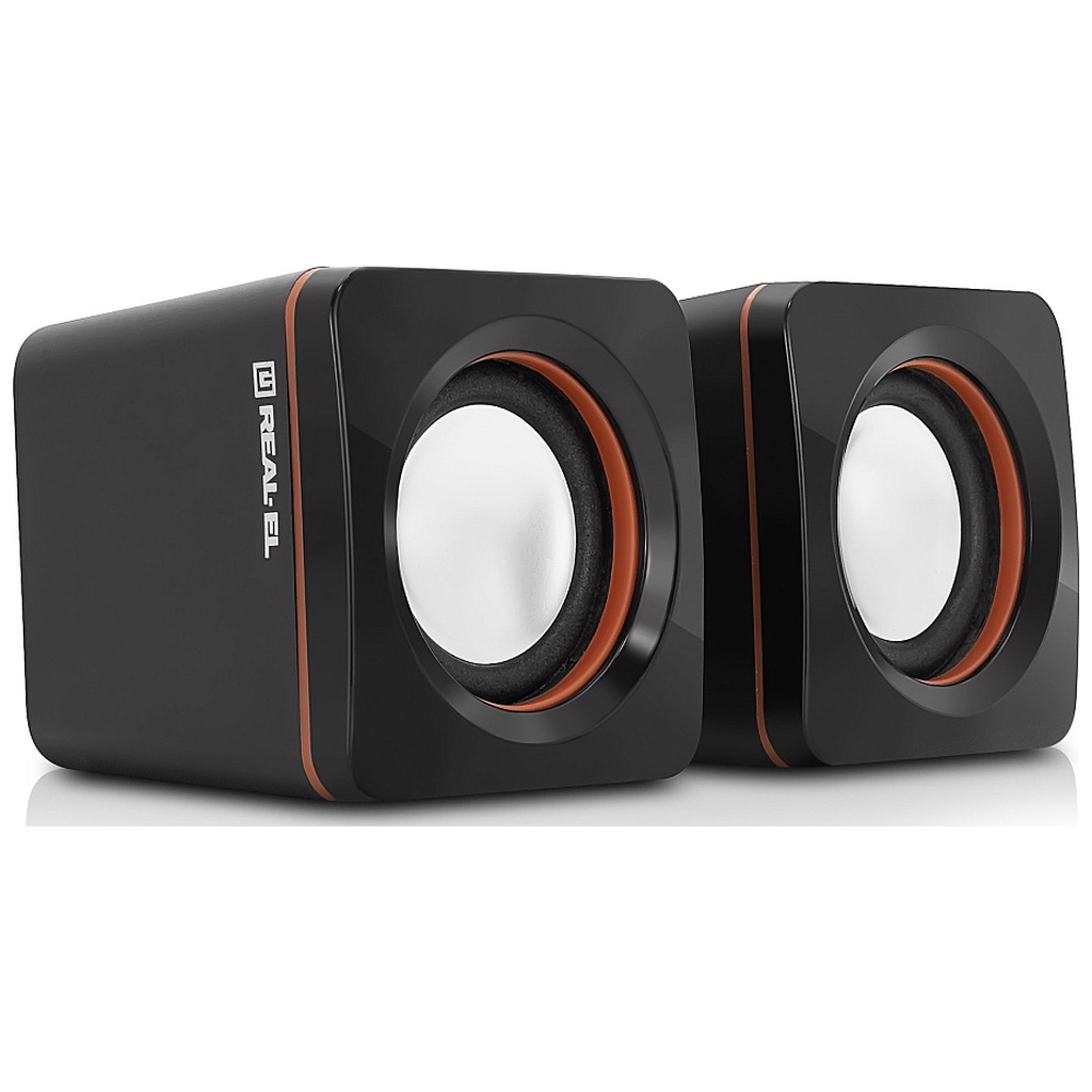 Акустична система REAL-EL S-13 USB Black (EL121100021)