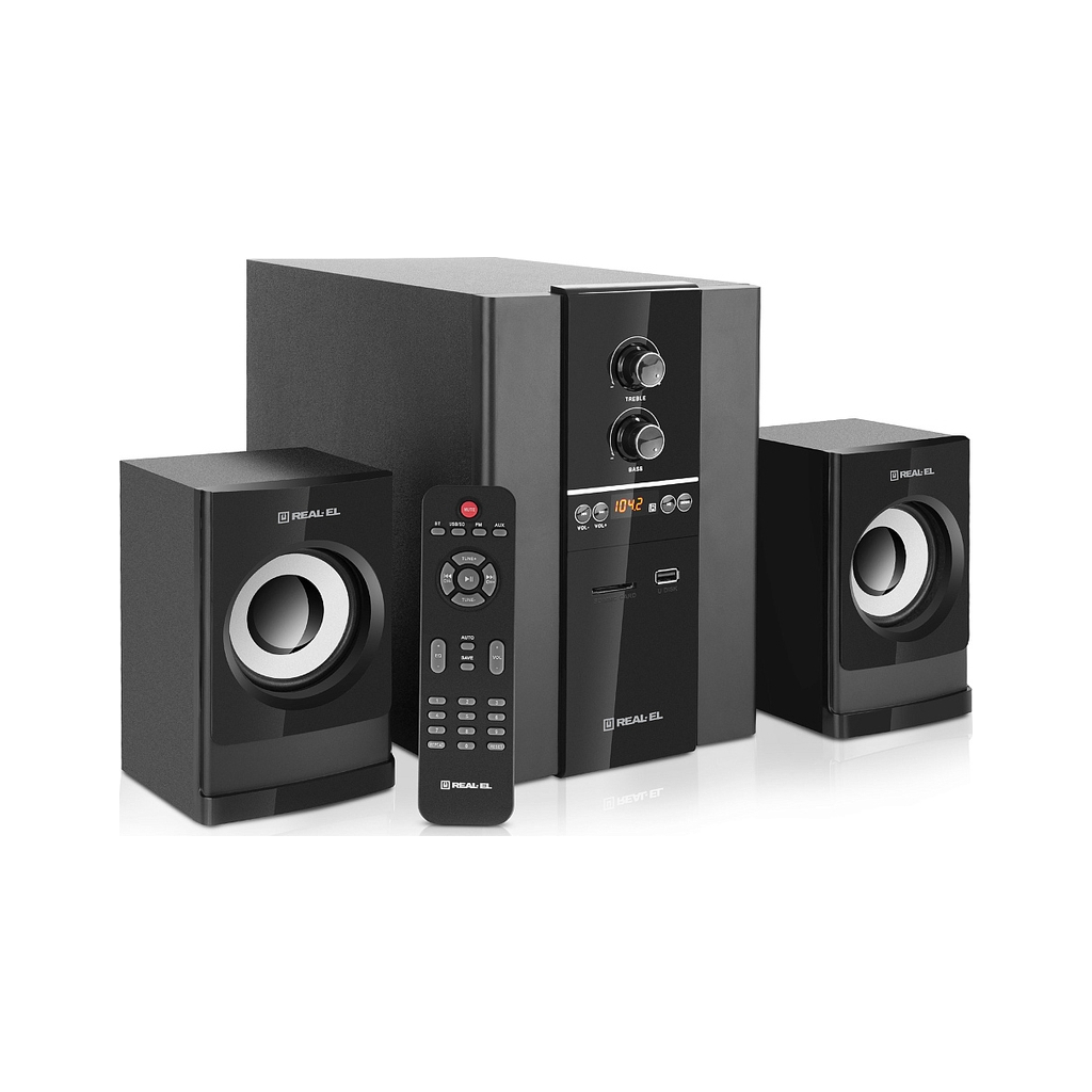 Акустична система REAL-EL M-355 Black (EL121300015)