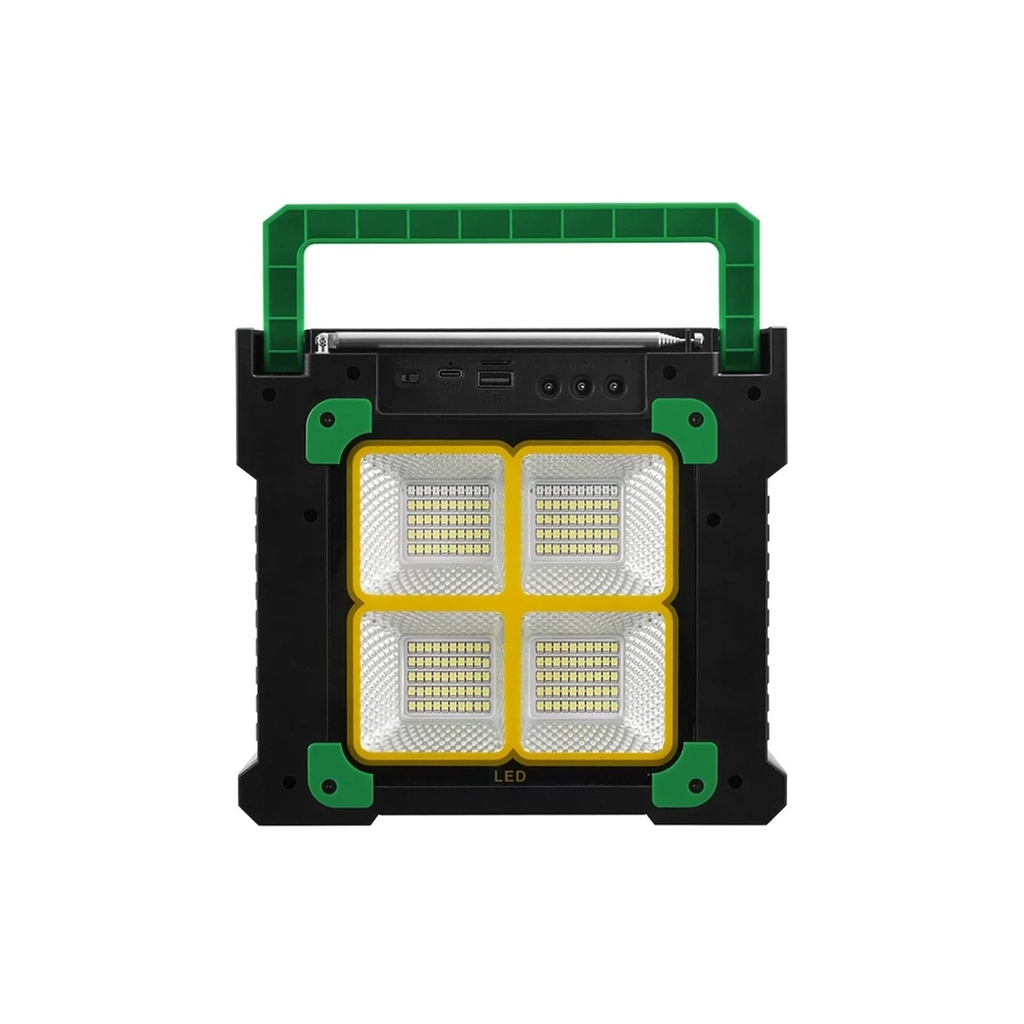 Акустична система NEWVEW NV-9153 Solar Panel/BT/USB/TF/FM Green (NWVW-NV-9153-GN)
