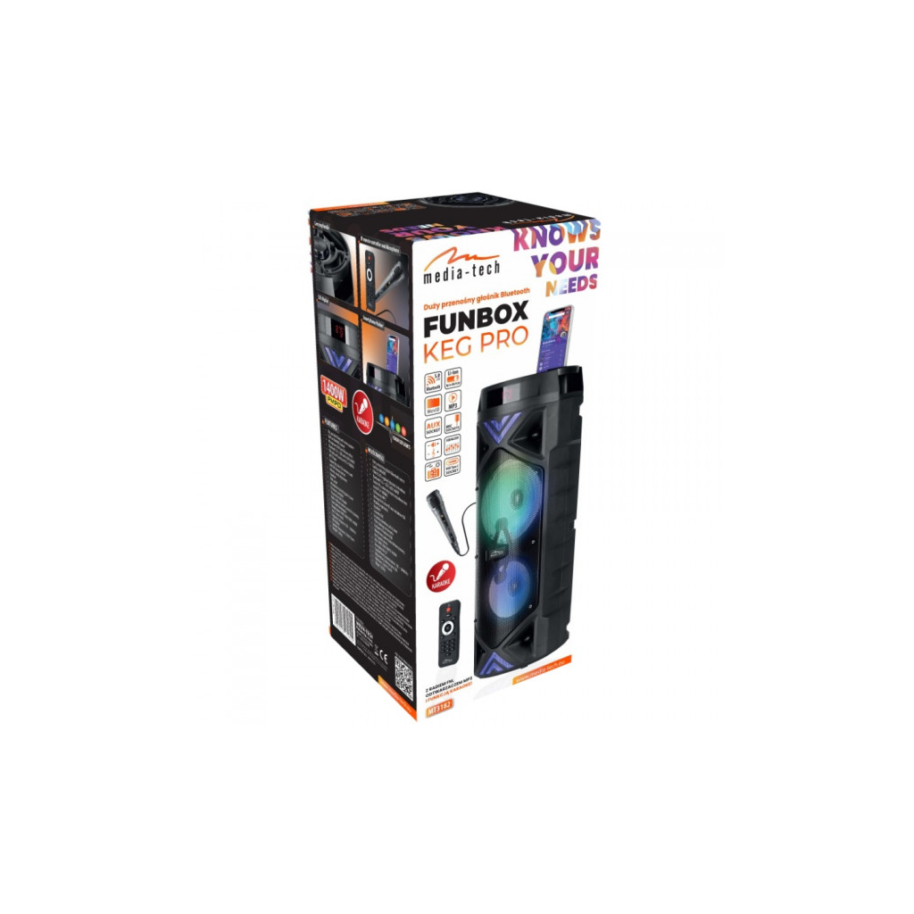 Акустична система Media-Tech FUNBOX KEG PRO (MT3182)