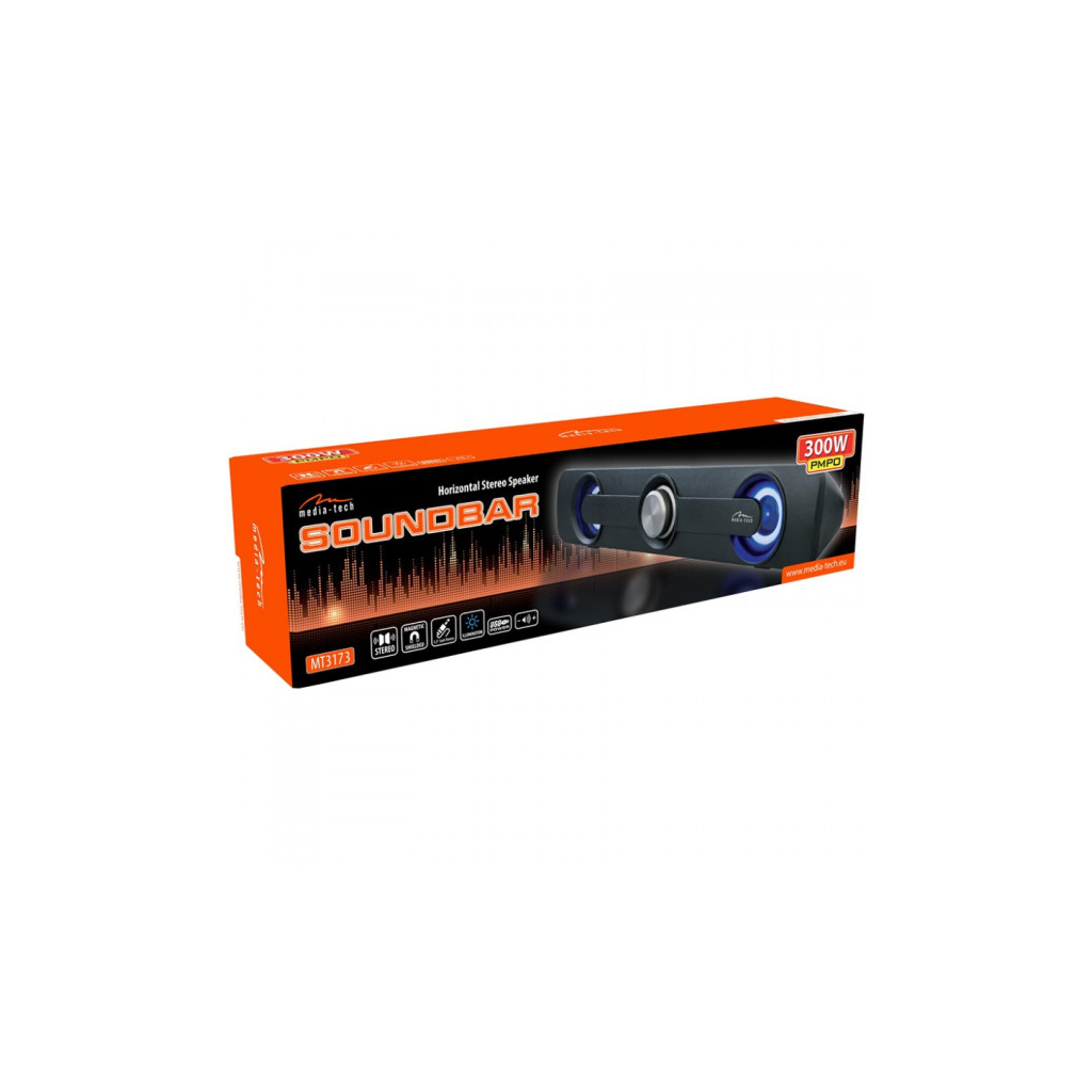 Акустична система Media-Tech 5W Black (MT3173)