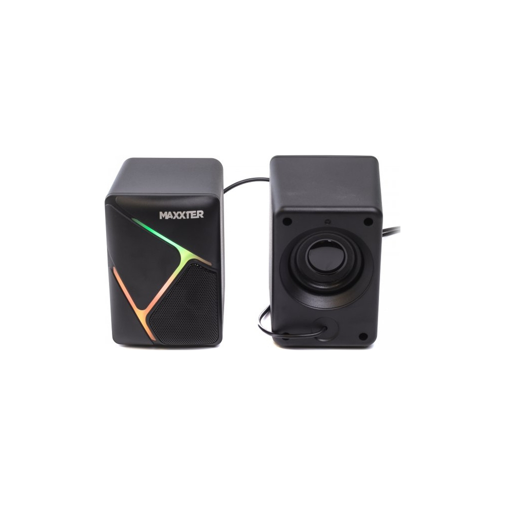 Акустична система Maxxter CSP-U004RGB USB Black (CSP-U004RGB)