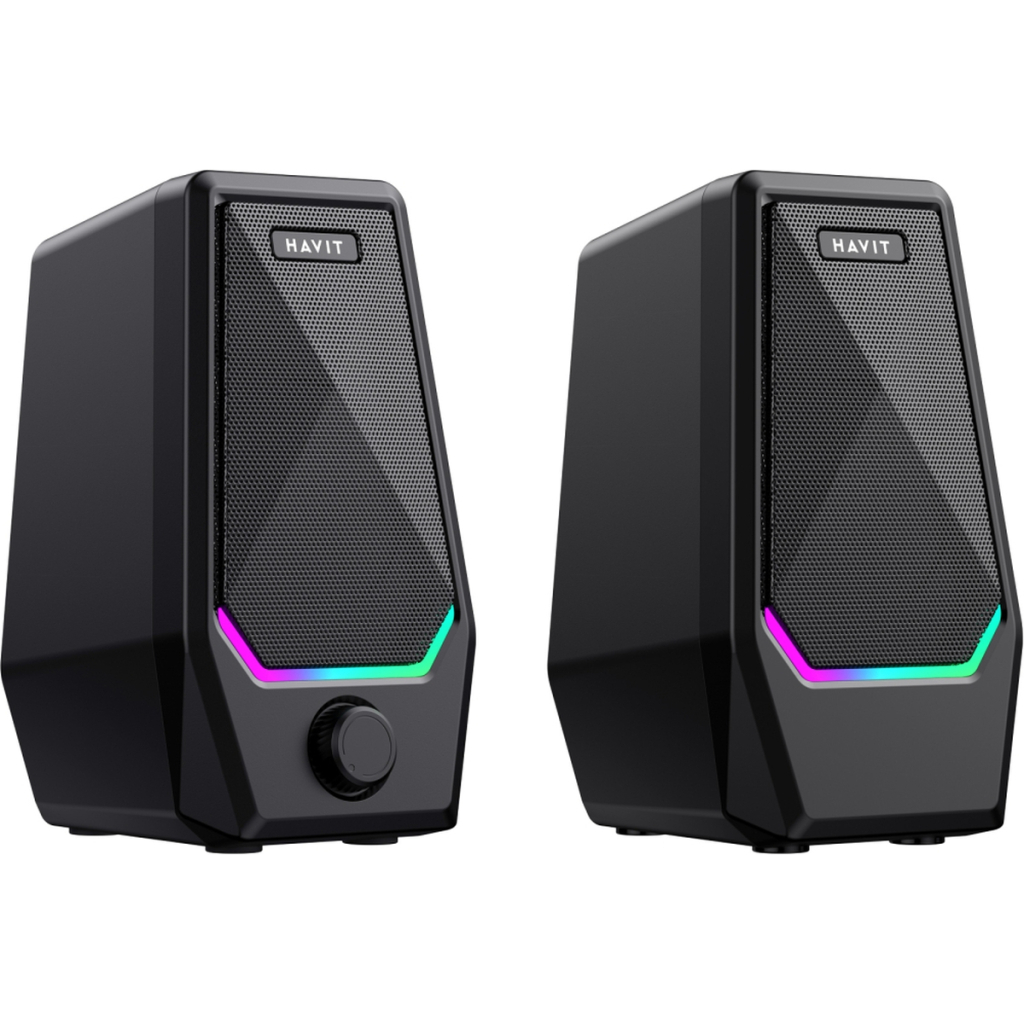 Акустична система Havit SK768 USB RGB Black (6939119042585)