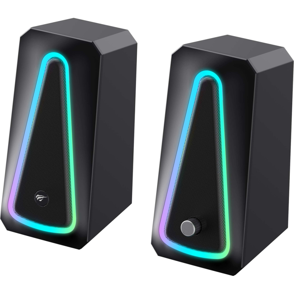 Акустична система Havit HV-SK208 PRO USB RGB Black (6939119052256)