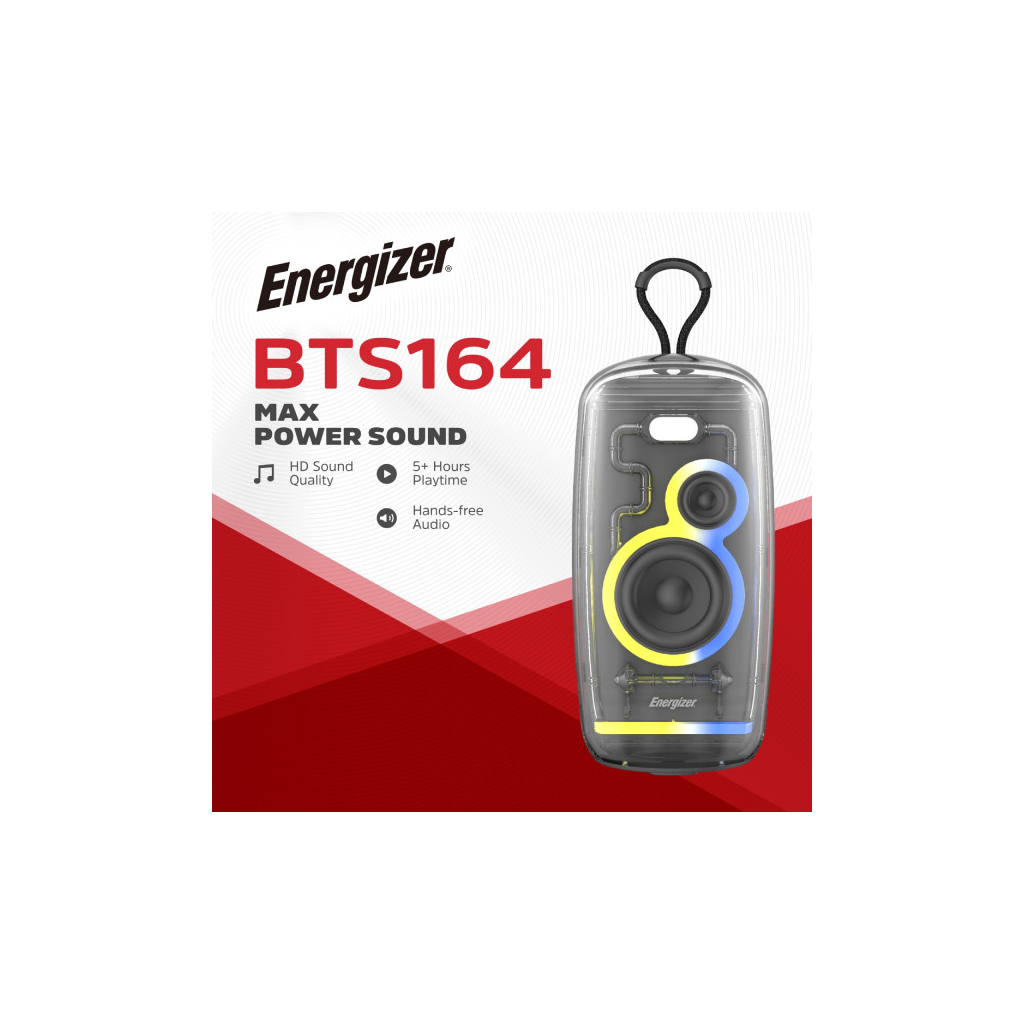 Акустична система Energizer BTS164 Black (BTS164)