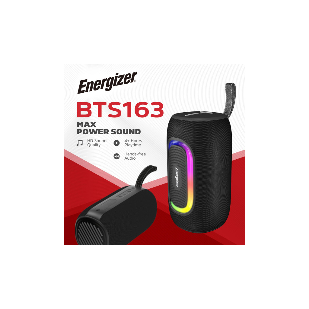 Акустична система Energizer BTS163 Black (BTS163)