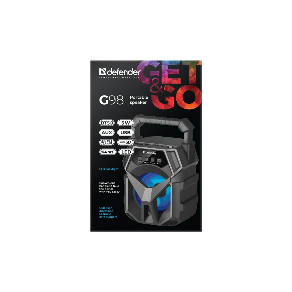 Акустична система Defender G98 Black (65098)