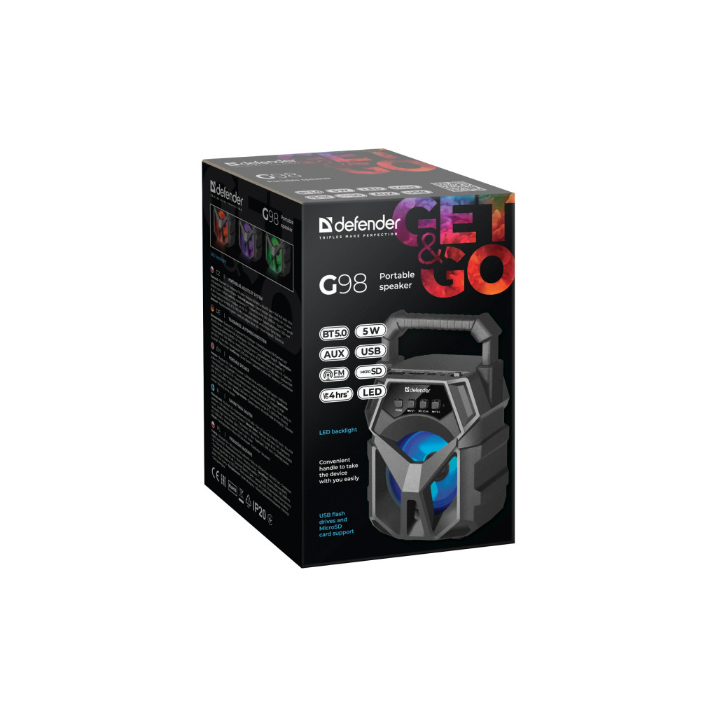 Акустична система Defender G98 Black (65098)