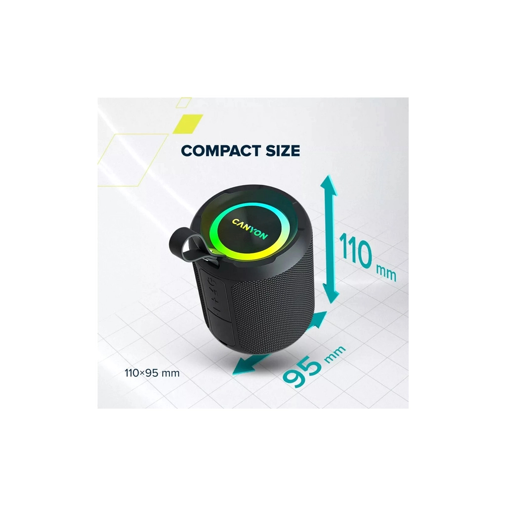 Акустична система Canyon OnMove 11 Black (CNE-CBTSP11)