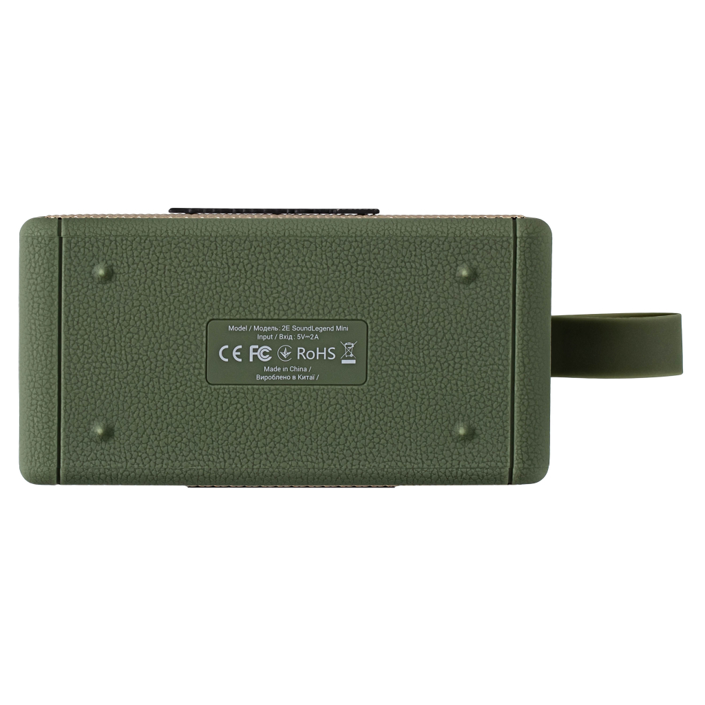 Акустична система 2E SoundLegend Mini PowerBank IPX6 Green (2E-BSSLMWGN)