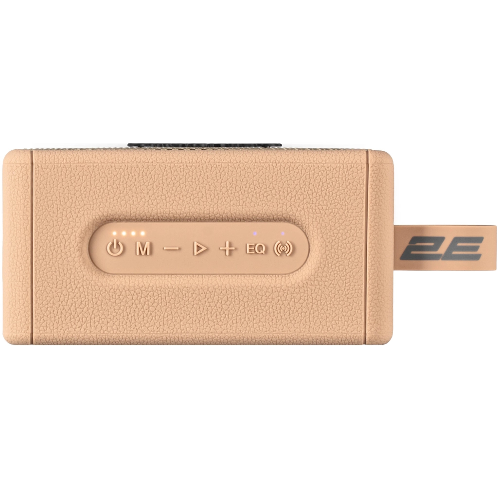 Акустична система 2E SoundLegend Mini PowerBank IPX6 Brown (2E-BSSLMWBN)
