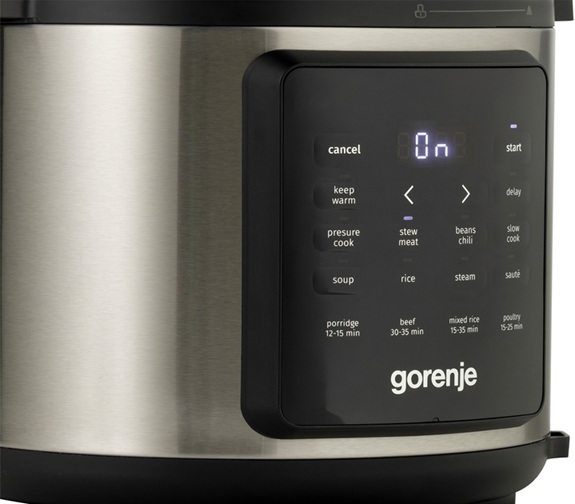 Мультиварка-скороварка Gorenje GMC6SBK (MY-CS6038WPB)