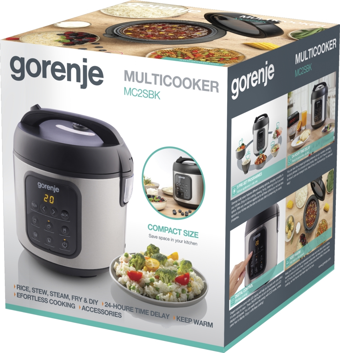 Мультиварка Gorenje MC2SBK