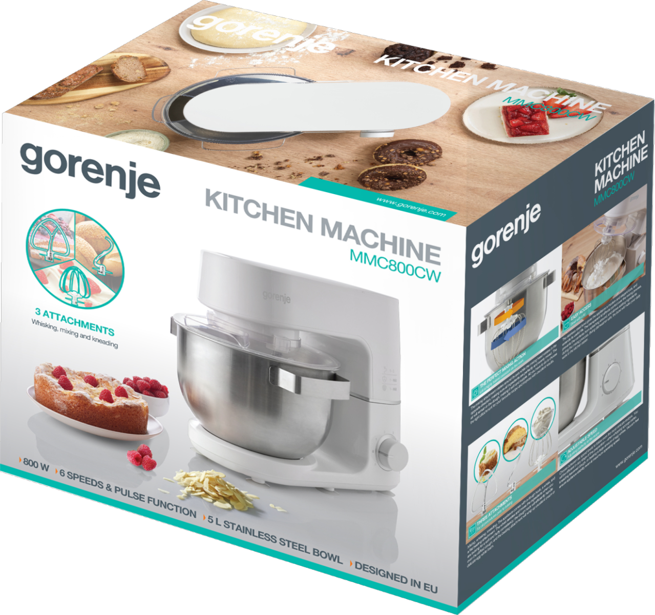 Кухонна машина Gorenje MMC800CW