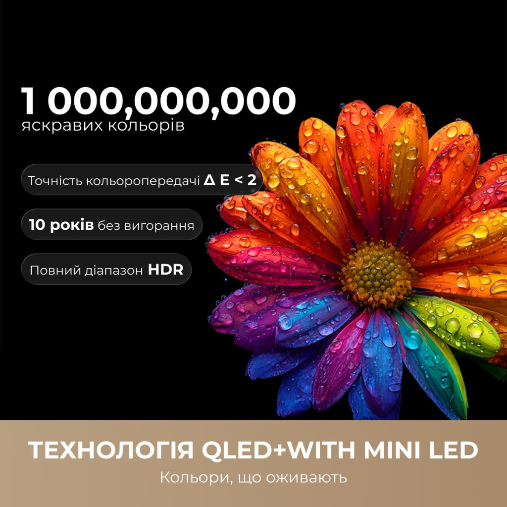 Телевізор Dreame Aura Mini LED 4K TV 65S100 (65S100)